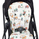 Bundle - Diggers & Tractors Pram Liner & Strap Cover Set - Thumbnail 5