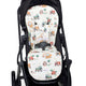 Bundle - Diggers & Tractors Pram Liner & Strap Cover Set - Thumbnail 3
