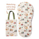 Diggers & Tractors Universal Organic Pram Liner - Thumbnail 2