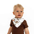 Dino Organic Dribble Bib-Snuggle Hunny