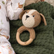 Handmade Dog Crochet Rattle - Thumbnail 1
