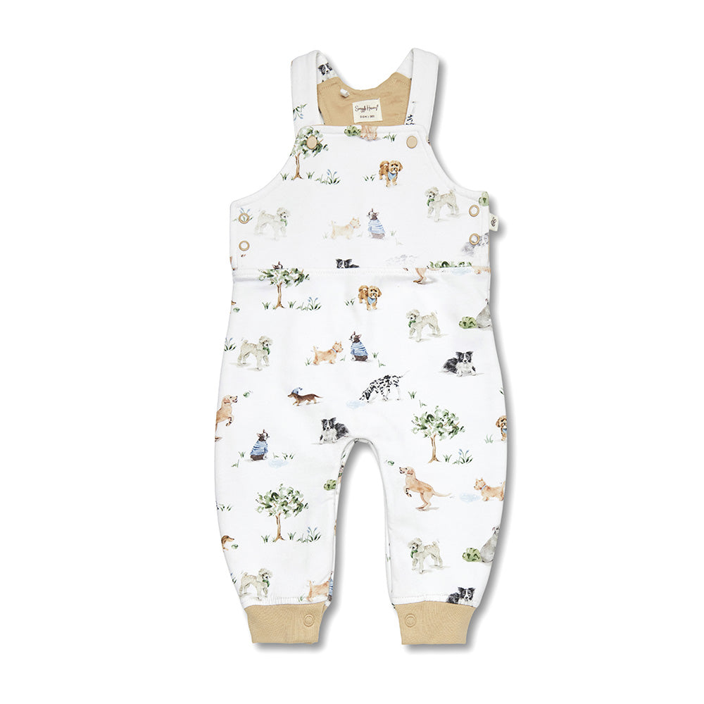 Dog Park Organic Snuggle Overalls - View 2