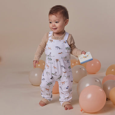 Dog Park Organic Snuggle Overalls | Snuggle Hunny