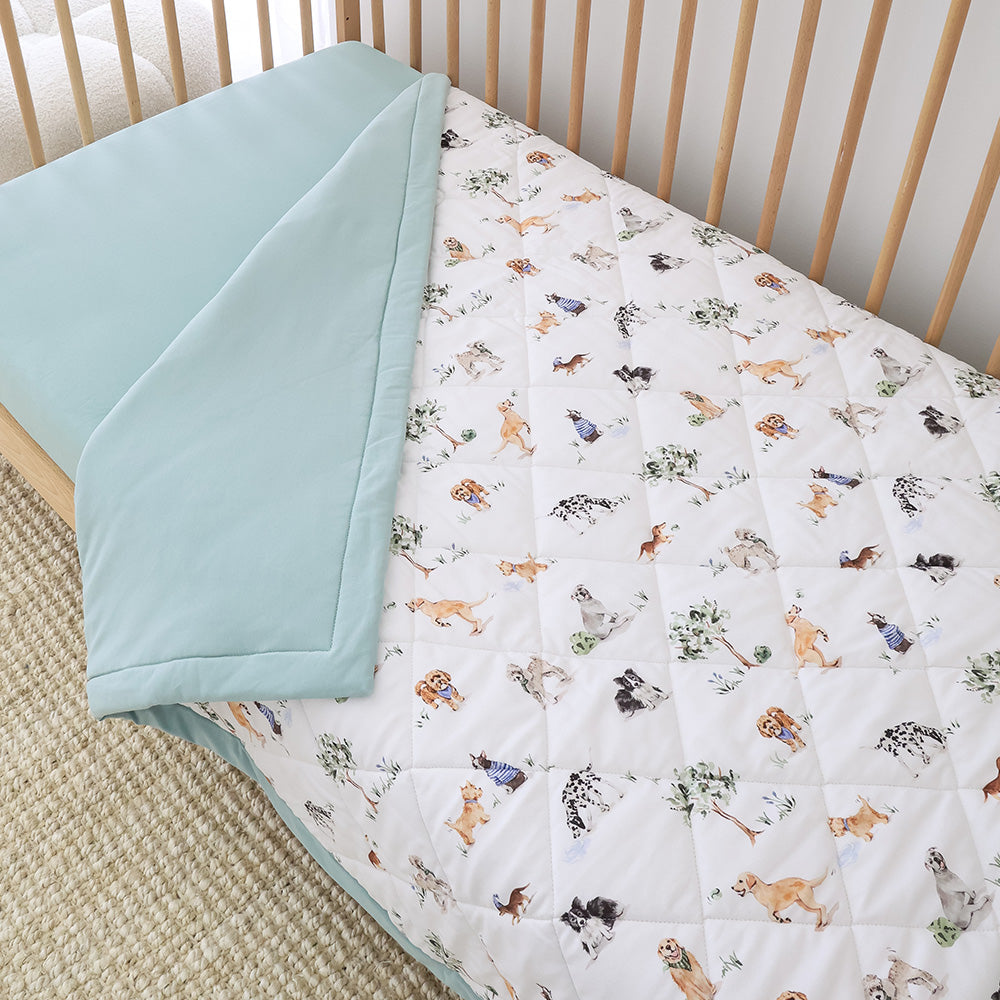 Bundle - Dog Park Cot Comforter & Toddler Pillowcase - View 4