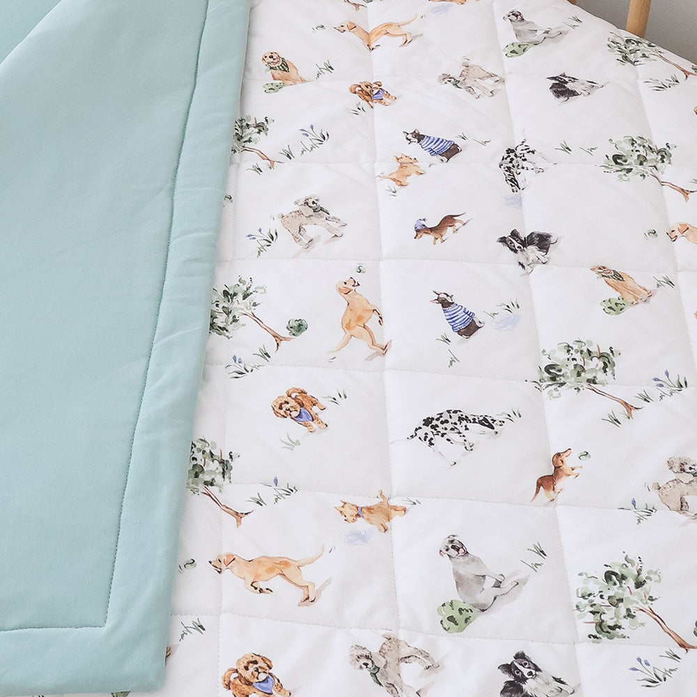 Bundle - Dog Park Cot Comforter & Toddler Pillowcase - View 3