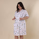 Dog Park Organic Maternity Robe - Thumbnail 3