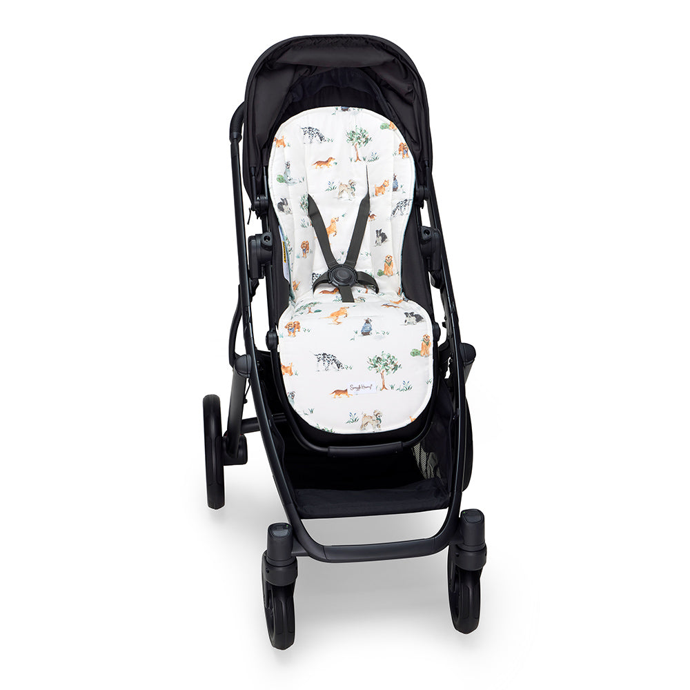 Dog Park Universal Organic Pram Liner - View 5