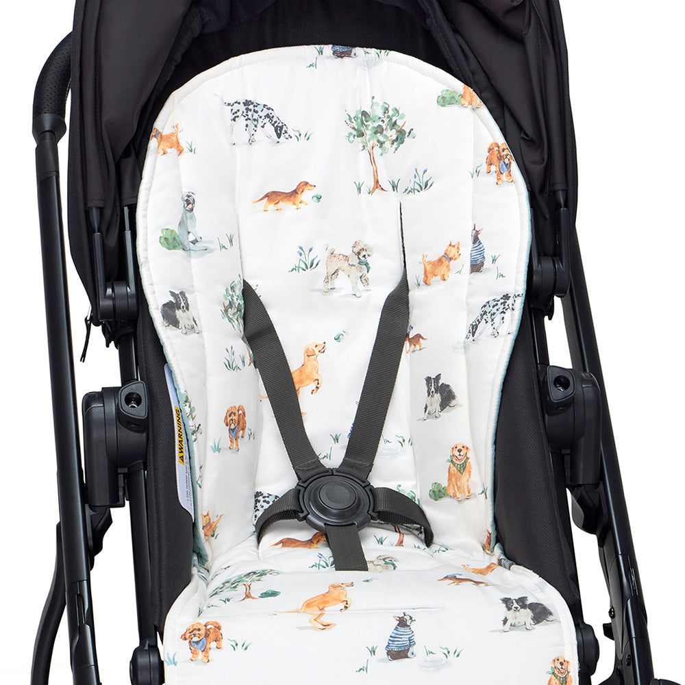 Dog Park Universal Organic Pram Liner - View 4