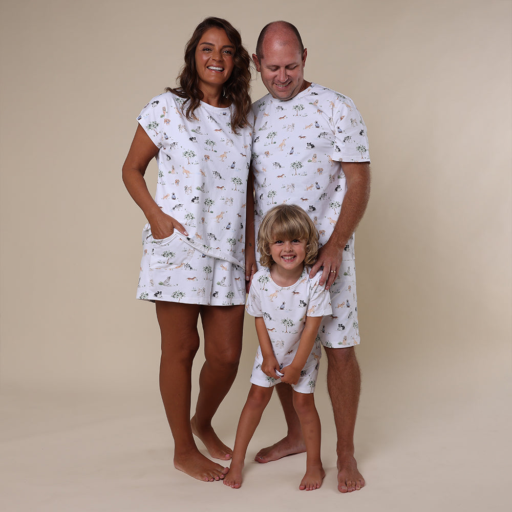 Dog Park Organic Mens PJ Set - View 4
