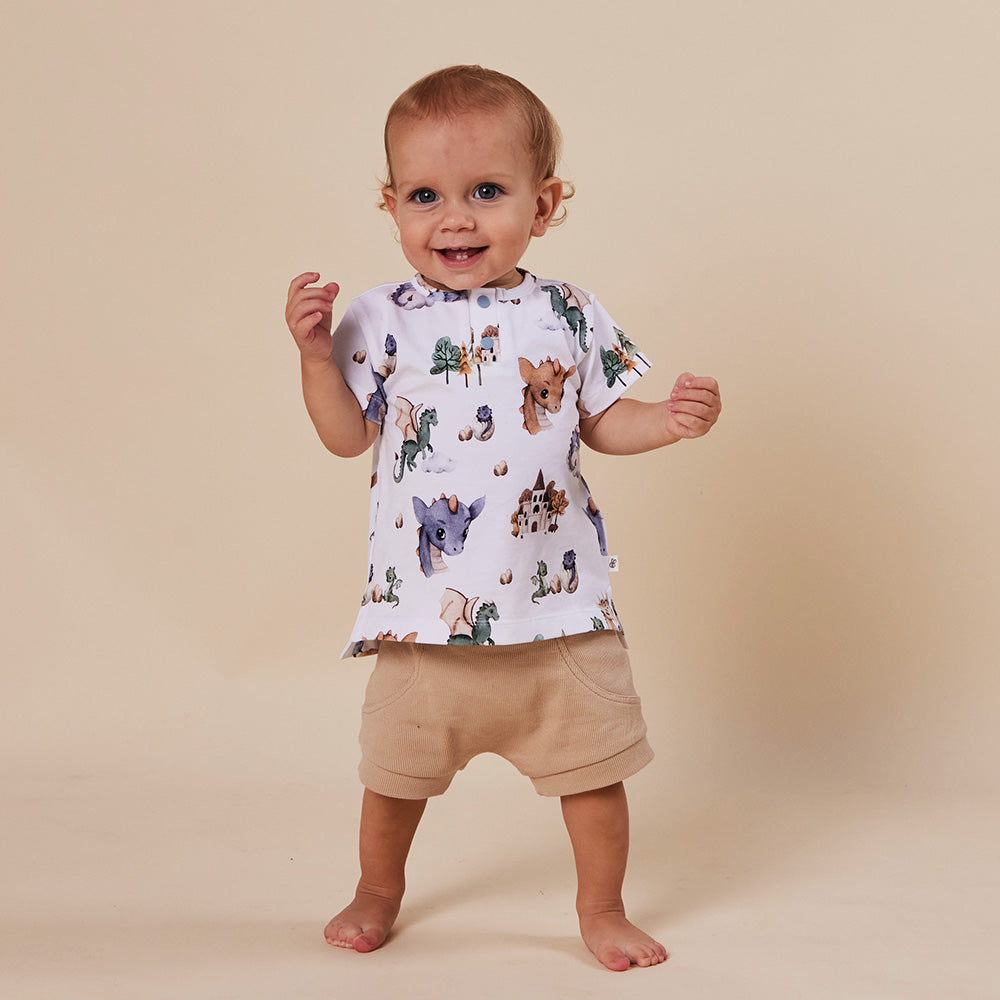 Dragon Organic Short Sleeve Top - View 7