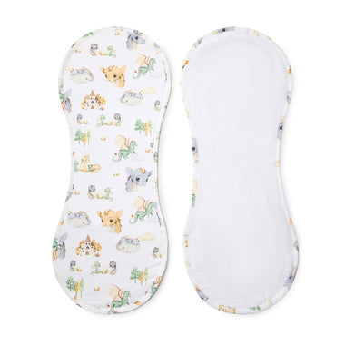 Dragon Organic Cotton Burp Cloth | Snuggle Hunny