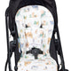 Bundle - Dragon Pram Liner & Strap Cover Set - Thumbnail 4