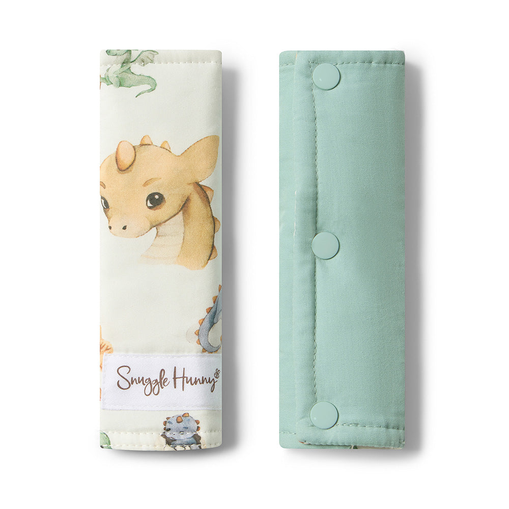 Dragon Universal Reversible Pram Strap Covers - View 1