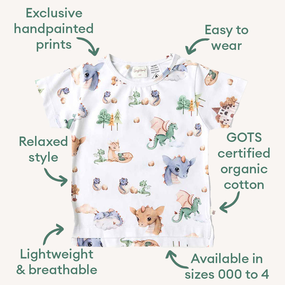 Dragon Organic T-Shirt - View 4