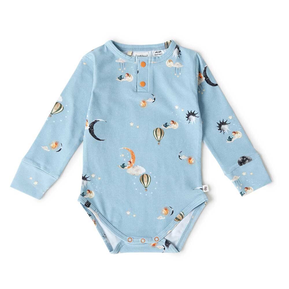 Dream Long Sleeve Organic Bodysuit - View 2