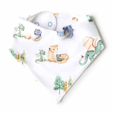 Dragon Organic Dribble Bib-Snuggle Hunny