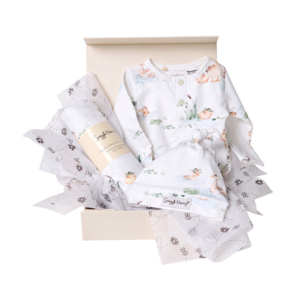 Classic Newborn Gift Hamper - Duck Pond - View 1