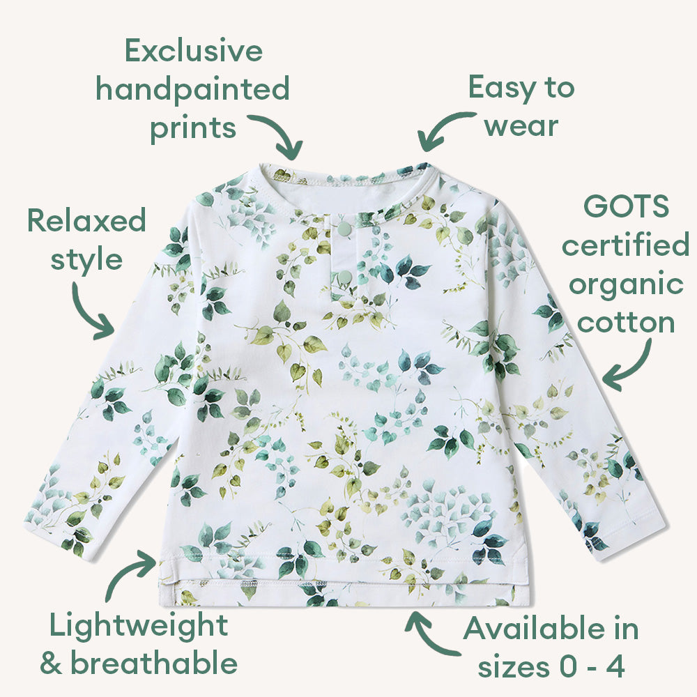 Eden Organic Long Sleeve Top - View 5