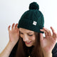 Emerald Organic Adult Knit Beanie - Thumbnail 3