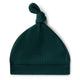 Emerald Ribbed Organic Knotted Beanie - Thumbnail 5
