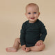 Emerald Long Sleeve Organic Bodysuit - Thumbnail 8