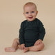 Emerald Long Sleeve Organic Bodysuit - Thumbnail 3