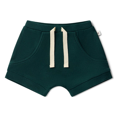 Emerald Organic Shorts | Snuggle Hunny