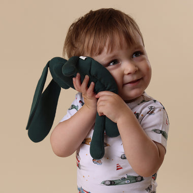 Organic Snuggle Bunny - Emerald | Snuggle Hunny