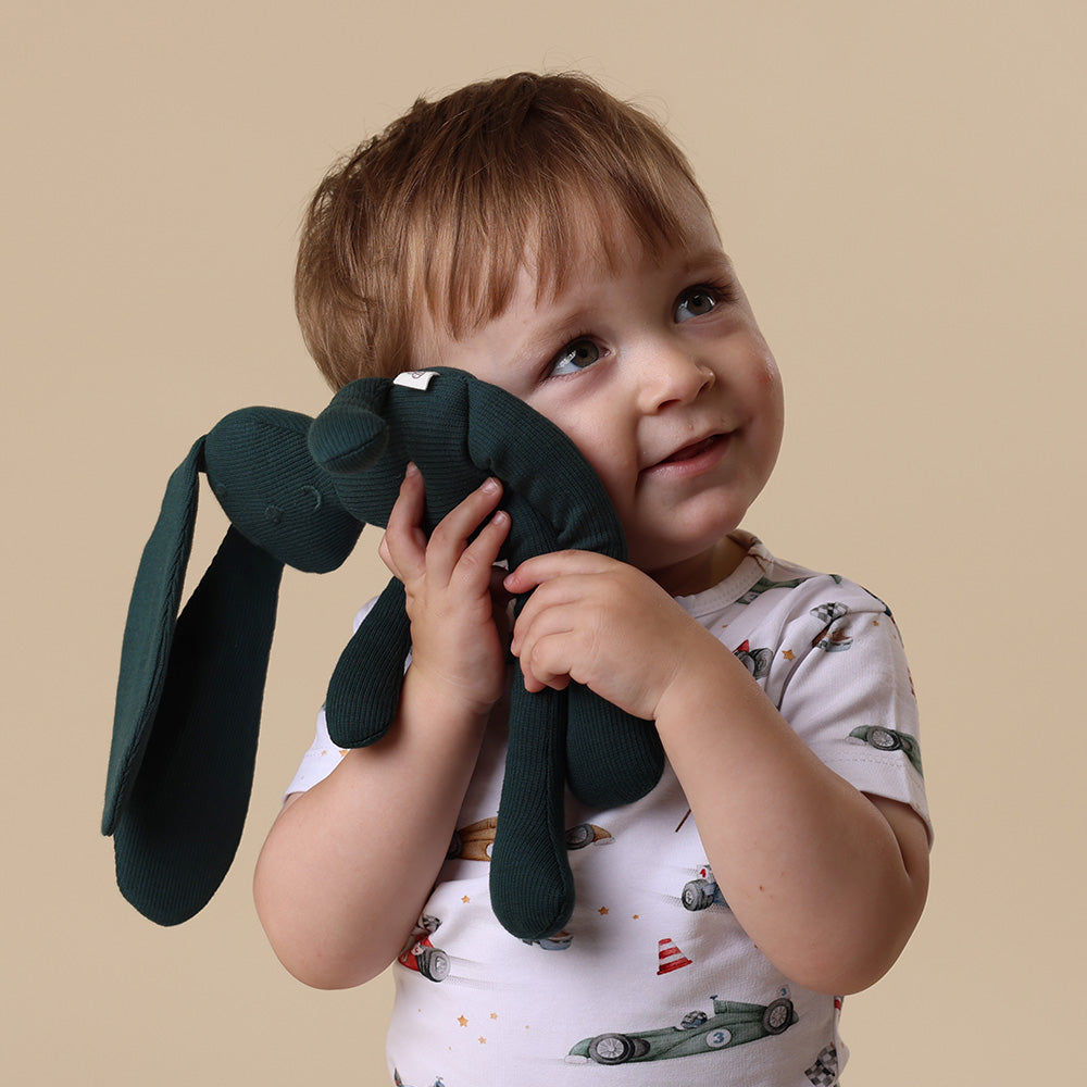 Organic Snuggle Bunny - Emerald - View 4