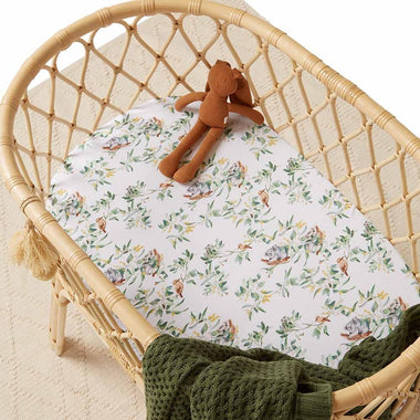 Eucalypt Organic Bassinet Sheet / Change Pad Cover-Snuggle Hunny