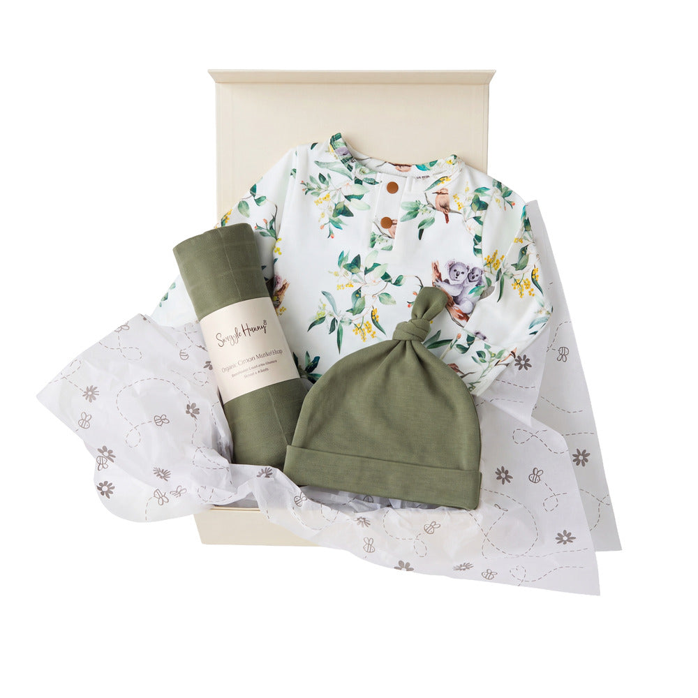 Classic Newborn Gift Hamper - Eucalypt - View 1