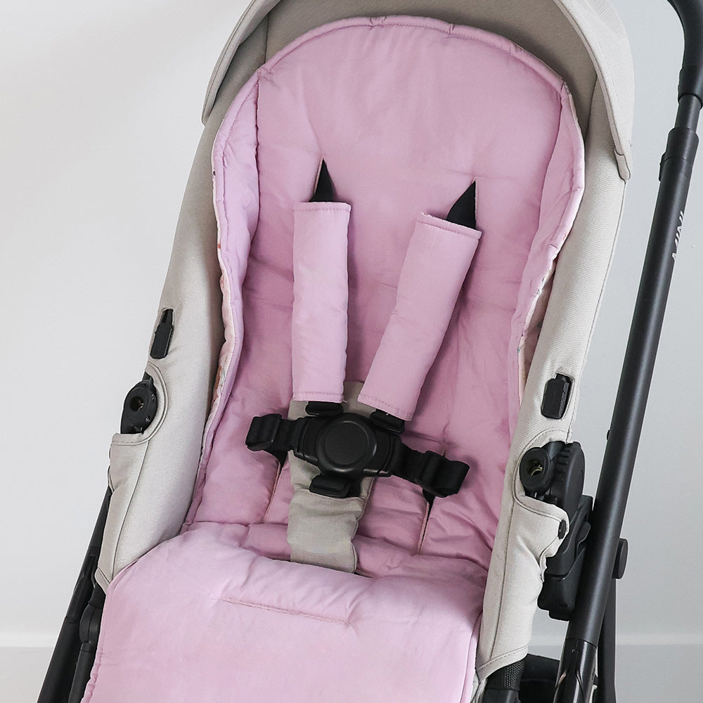 Fairy Dust Universal Reversible Pram Strap Covers - View 3