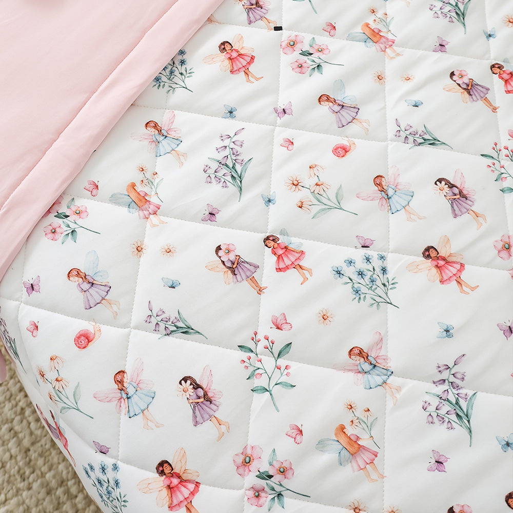 Bundle - Fairy Garden Cot Comforter & Toddler Pillowcase - View 2