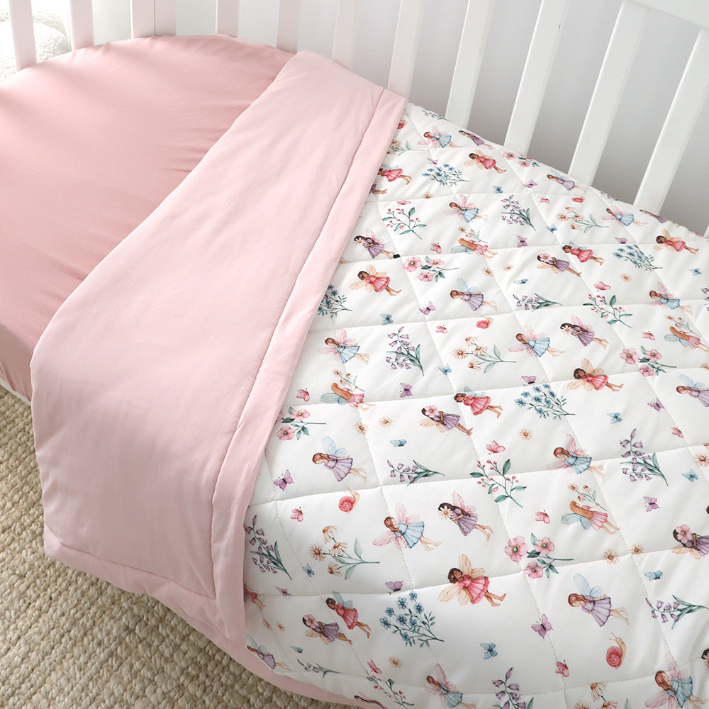 Bundle - Fairy Garden Cot Comforter & Toddler Pillowcase - View 5