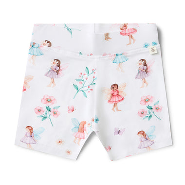 Fairy Garden Organic Bike Shorts | Snuggle Hunny