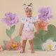 Fairy Garden Short Sleeve Organic Bodysuit with Frill - Thumbnail 4