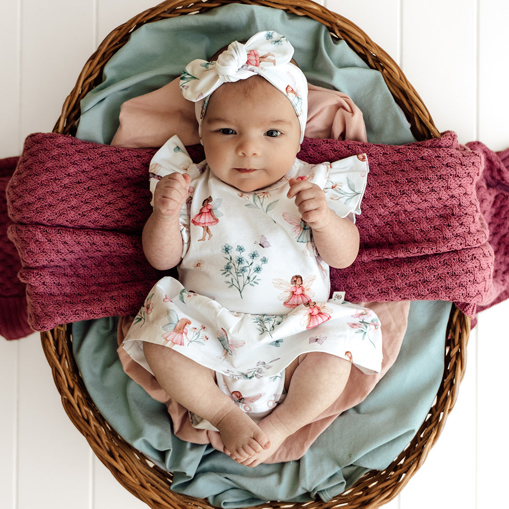 Fairy Garden Short Sleeve Organic Dress - View 9