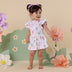 Fairy Garden Short Sleeve Organic Dress | Snuggle Hunny