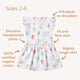 Fairy Garden Short Sleeve Organic Dress - Thumbnail 10
