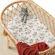 Festive Berry Organic Bassinet Sheet - Thumbnail 1