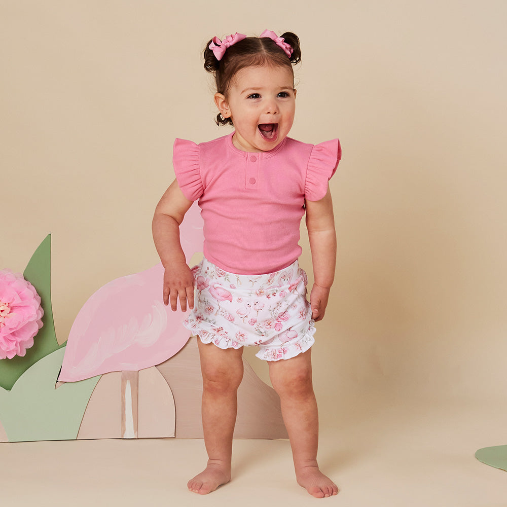 Flamingos Organic Bloomers - View 11