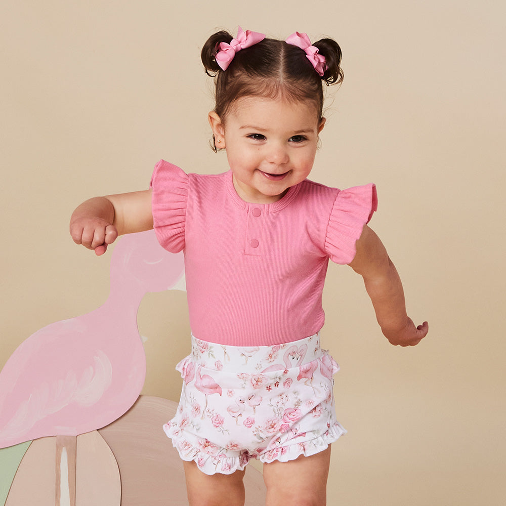 Flamingos Organic Bloomers - View 4