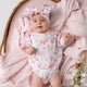 Flamingos Organic Oversized Romper - Thumbnail 1