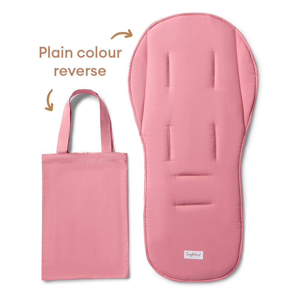Flamingos Universal Organic Pram Liner - View 5