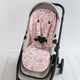 Bundle - Flamingos Pram Liner & Strap Cover Set - Thumbnail 2