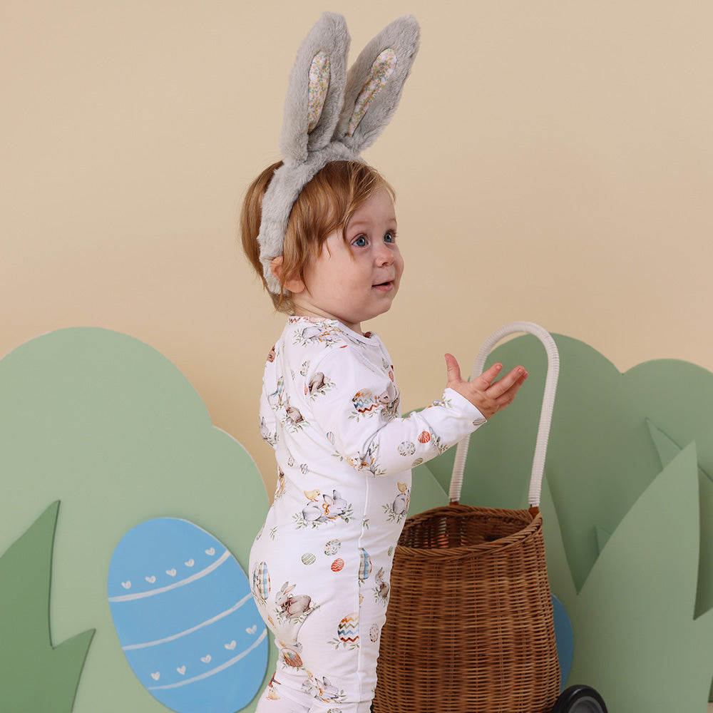 Flopsy Bunnies Organic Snugglesuit Convertible Romper - View 8