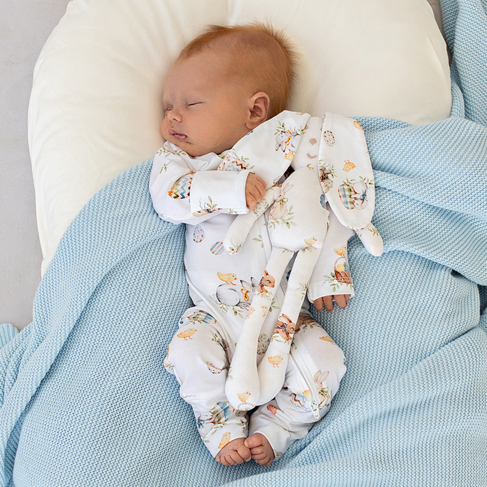 Flopsy Bunnies Organic Snugglesuit Convertible Romper - View 7