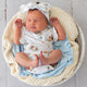 Flopsy Bunnies Short Sleeve Organic Bodysuit with Frill - Thumbnail 5