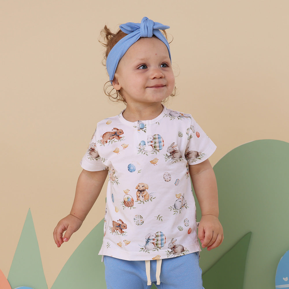 Flopsy Bunnies Organic Short Sleeve Top - View 6