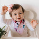 Floral Kiss Organic Dribble Bib - Thumbnail 1